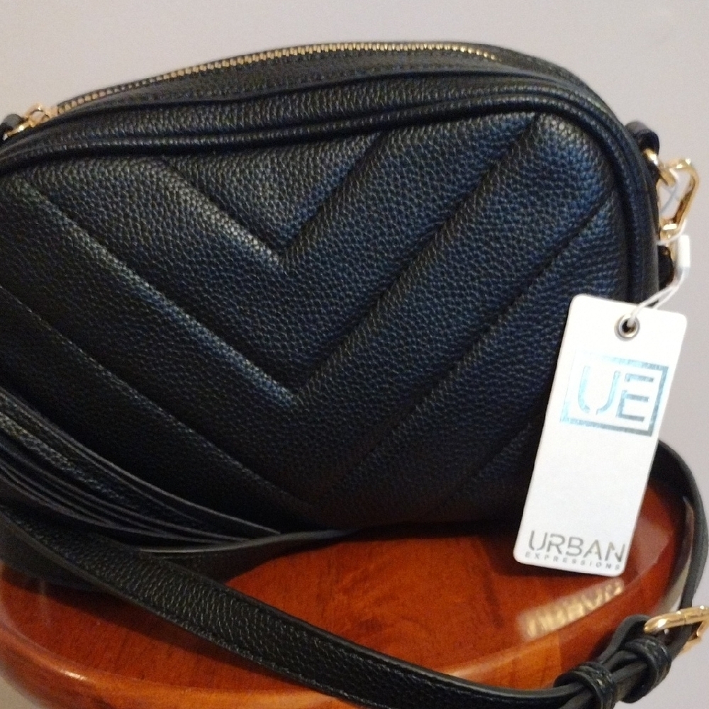 Urban Expressions Black Crossbody Bag